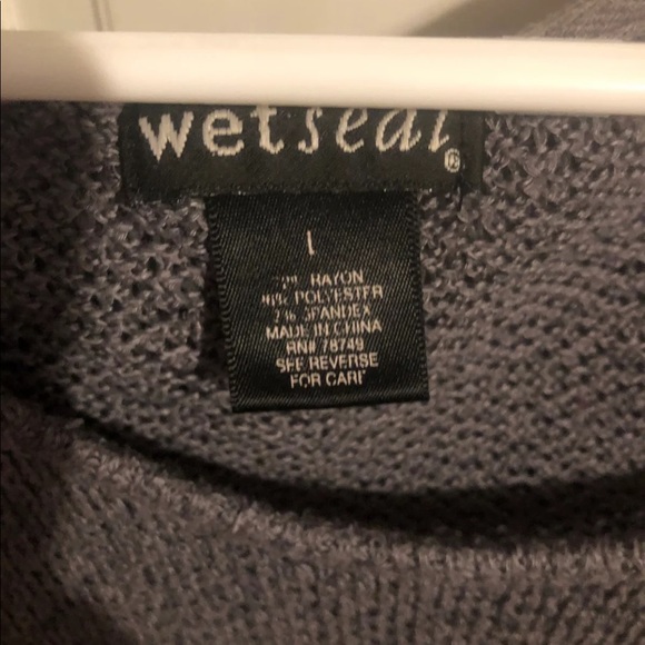 Vintage nineties lightweight sweater with hood - Picture 3 of 4